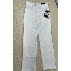 Marucci Youth Baseball Pants White Size Medium Apex Full Length Tapered Fit NEW!